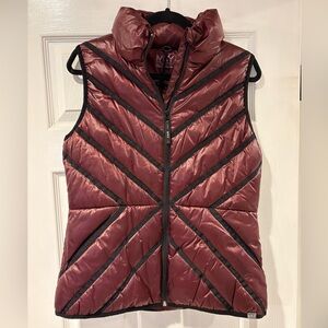 Never worn! Burgundy Vest